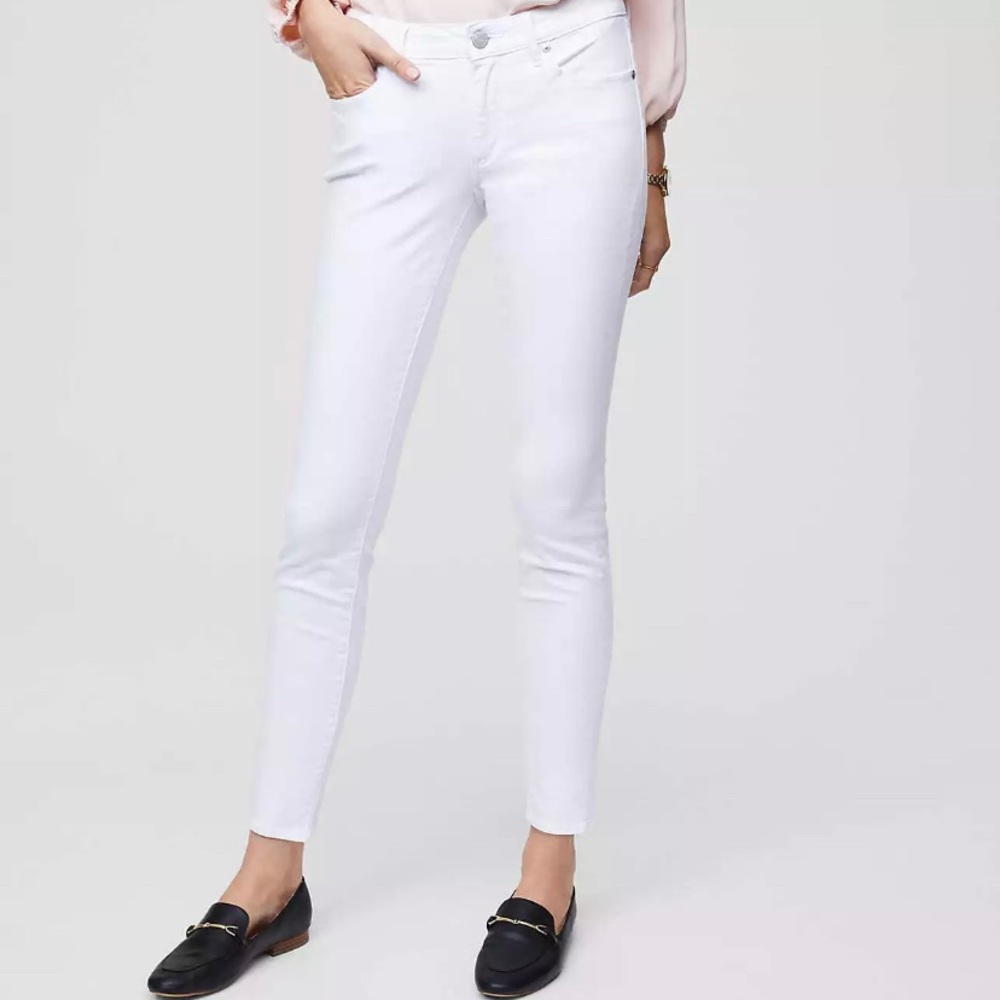 Ann Taylor Loft Curvy Skinny Jeans Size 12/ 31